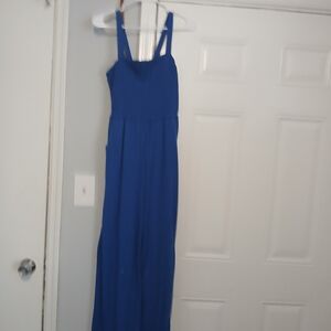 Stylish Blue Jumpsuit